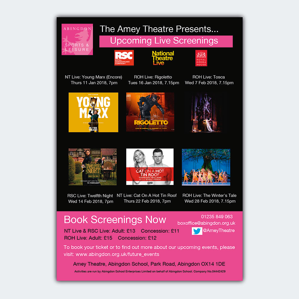 Poster Printing Services Poster Printing Oxford Print Fulfilment