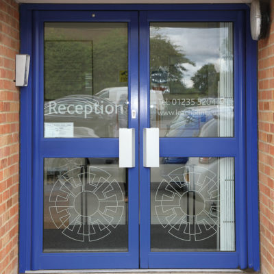 frosted-vinyl-reception-signage