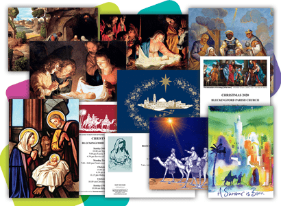 a selection of ideal christmas cards